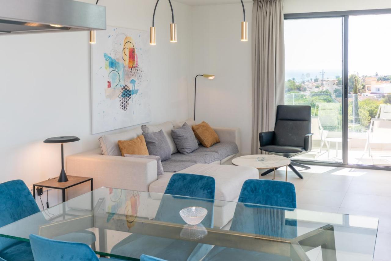 2Br Luxury - Santa Barbara Heights, Good Wifi & Ac Apartment La Cala De Mijas Bagian luar foto